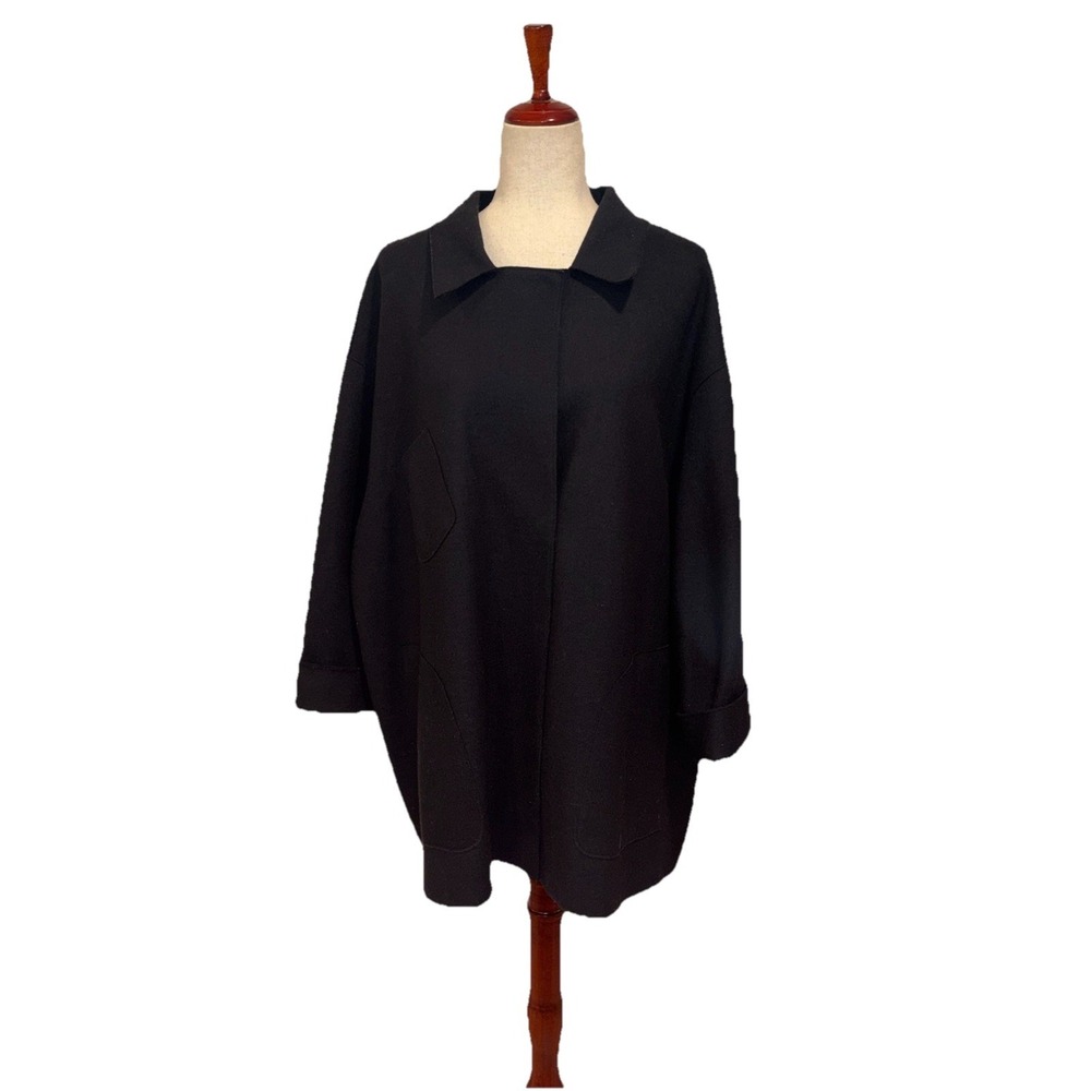 Gispa Donna Italy‎ Wool Jacket Lagenlook Women's 3XL